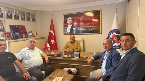 ESNAF TEMSİLCİLERİNDEN BAŞKAN MEHMET ÖZ’E ANLAMLI ZİYARET
